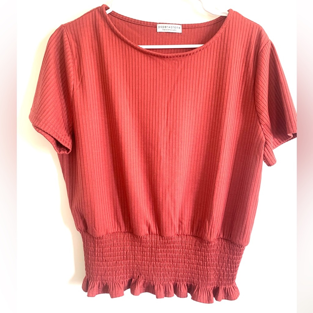 Short-Sleeve Blouse